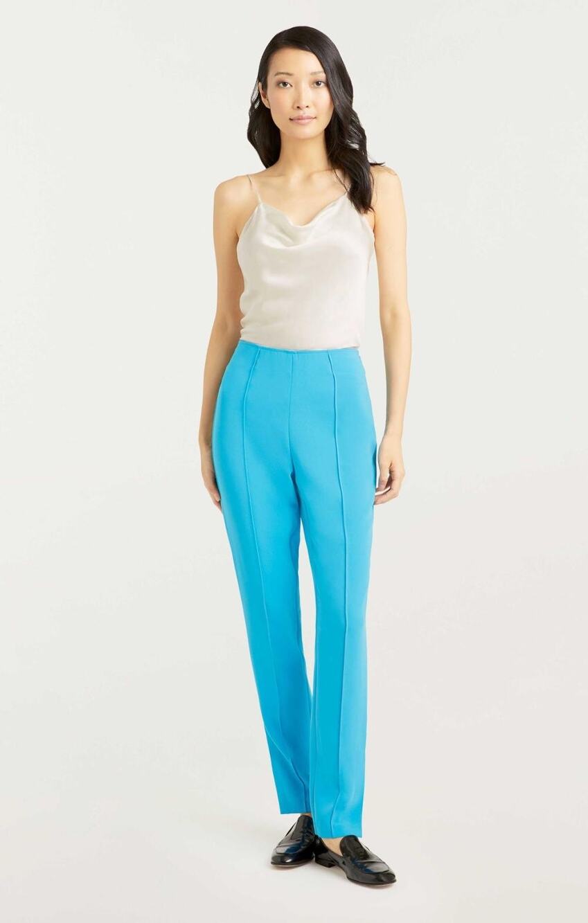 Cinq à Sept Brianne Pant in Atomic Blue Size 8